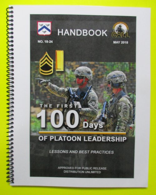 First 100 Days of Platoon Leadership - CALL - Mini size - Click Image to Close